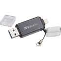 Verbatim iStore 'n' Go USB flash drive 16 GB USB Type-A / Lightning 3.2 Gen 1 (3.1 Gen 1) Grijs