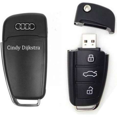 Audi autosleutel usb stick met naam 16GB