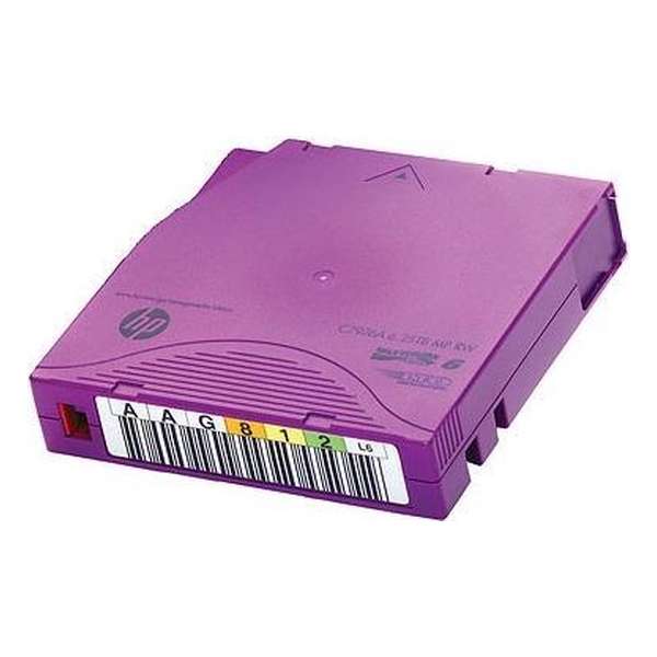 HP LTO6 MP Ultrium Non Custom Lbl 20 Pk