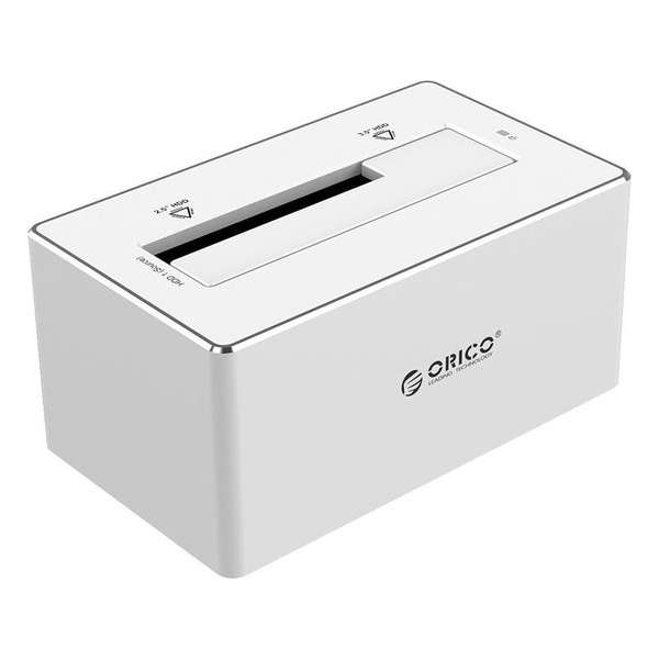 Orico Docking Station voor 2,5'' en 3,5'' SATA HDD/SSD - USB3.0 / aluminium Orico Docking Station voor 2,5'' en 3,5'' SATA HDD/SSD - USB3.0 / aluminium