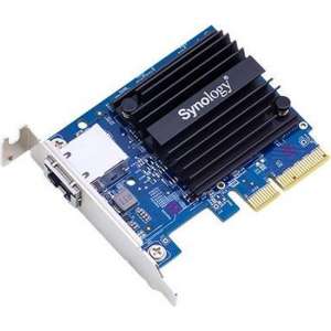 Synology E10G18-T1 10 Gbps PCIe 3.0 x4 86x68.1x13.6 mm Netwerkkaart - ZwartBlauw