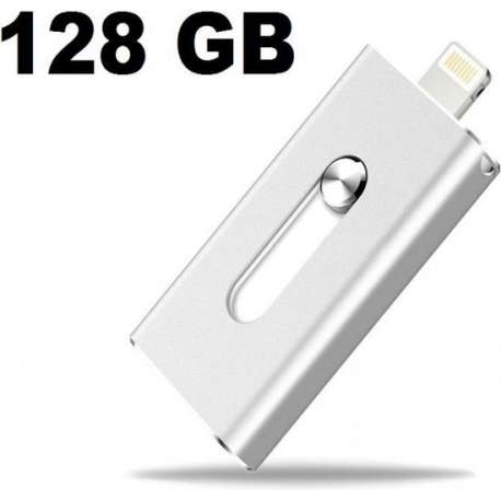 Flashdrive Zilver - USB-stick - 128 GB