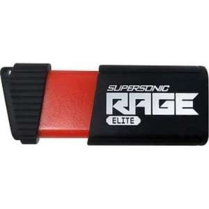 Patriot Memory PEF128GSRE3USB USB flash drive 128 GB USB Type-A 3.2 Gen 1 (3.1 Gen 1) Zwart, Rood