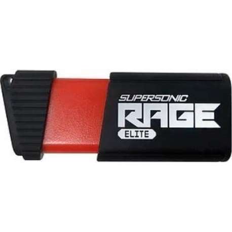 Patriot Memory PEF128GSRE3USB USB flash drive 128 GB USB Type-A 3.2 Gen 1 (3.1 Gen 1) Zwart, Rood