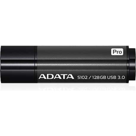 ADATA S102 Pro Advanced USB flash drive 128 GB USB Type-A 3.2 Gen 1 (3.1 Gen 1) Grijs