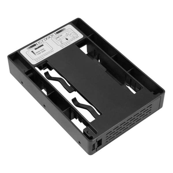 Icy Dock MB882SP-1S-3B drive bay panel 8,89 cm (3.5'') Carrier panel Zwart