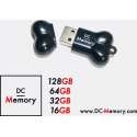 DC-Memory Bone 3.0 USB Stick 64GB - Zwart