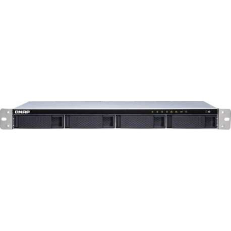 4-Bay quad-core 1.7 GHz short-depth rackmount NAS with 100W power supply 2GB DDR3 SODIMM RAM