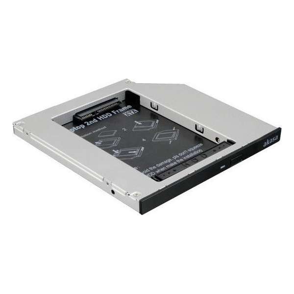 Akasa N.Stor S9 2.5'' HDD-/SSD-behuizing Grijs
