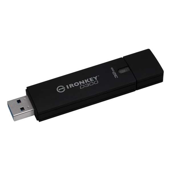 Kingston Technology IKD300 32GB 32GB USB 3.0 (3.1 Gen 1) Type-A Zwart USB flash drive