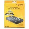 DeLOCK 2.5 External Enclosure  (Retail, 42494, USB 3.0)