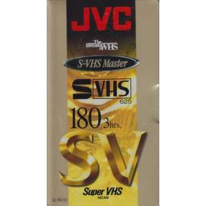 3 onbespeelde VHS banden 180 min