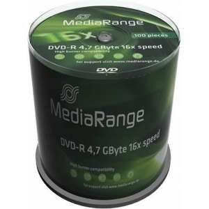 DVD-R 16x CB 4,7GB MediaR 100St