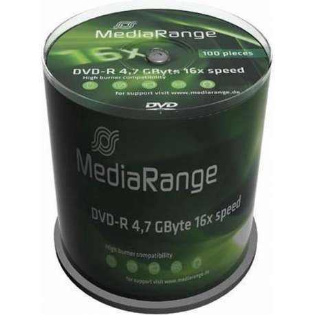 DVD-R 16x CB 4,7GB MediaR 100St