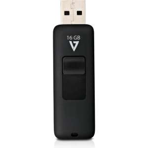 V7 VF216GAR-3E USB flash drive 16 GB USB Type-A 2.0 Zwart