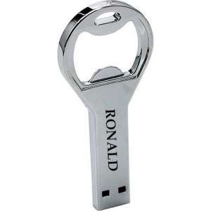 Opener flesopener usb stick met naam 16GB