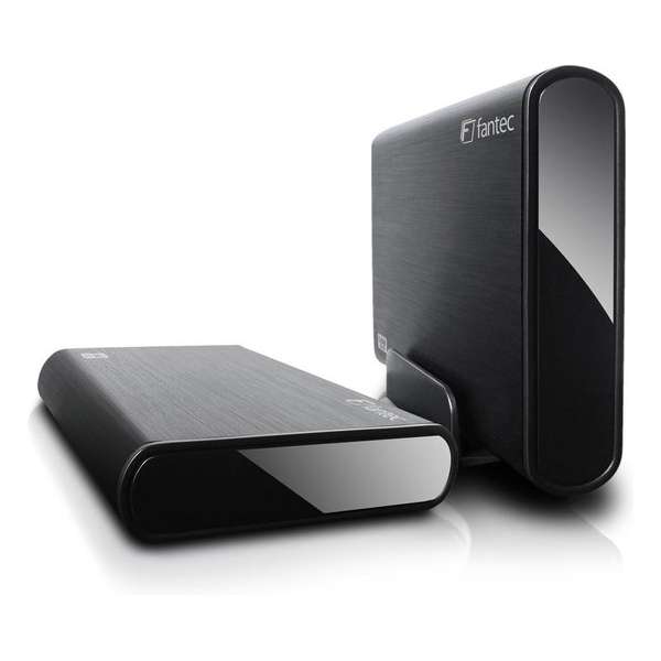 Fantec DB-ALU31 3.5'' HDD-behuizing Zwart
