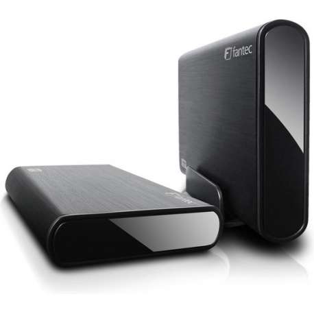 Fantec DB-ALU31 3.5'' HDD-behuizing Zwart