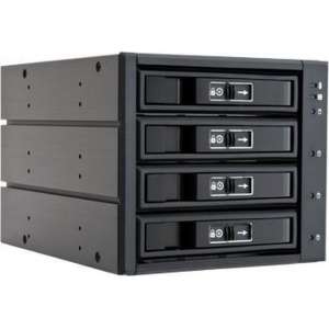 Chieftec CBP-3141SAS Zwart behuizing voor opslagstations