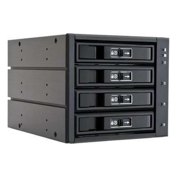 Chieftec CBP-3141SAS Zwart behuizing voor opslagstations
