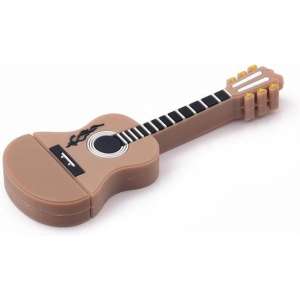 Ulticool USB-stick Gitaar - 32 GB - Muziek - Bruin
