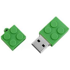 Brick usb stick 32gb groen