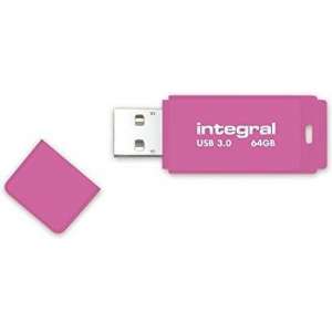 Integral NEON 3.0 USB flash drive 64 GB USB Type-A 3.2 Gen 1 (3.1 Gen 1) Roze