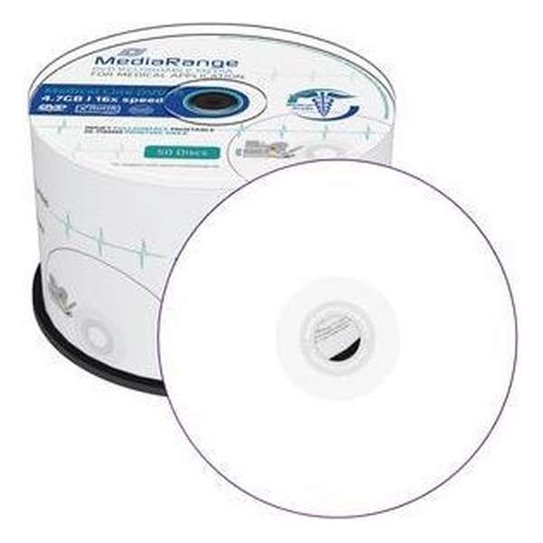 MediaRange MR429 lege dvd 4,7 GB DVD-R 50 stuk(s)