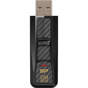 Silicon Power 32GB Blaze B50 USB 3.1 superspeed flashdrive Zwart