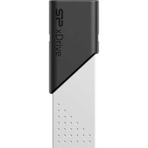Silicon Power 128GB xDrive Z50 USB 3.1/ Lightning dual flashdrive Titanium
