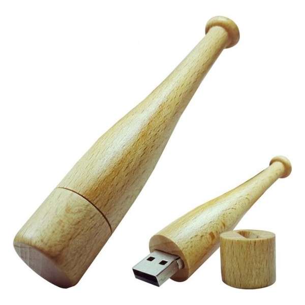 Honkbal knuppel usb stick 32gb