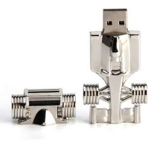 Formule 1 metaal auto usb stick 16gb -1 jaar garantie – A graden klasse chip