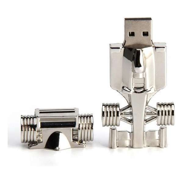 Formule 1 metaal auto usb stick 16gb -1 jaar garantie – A graden klasse chip