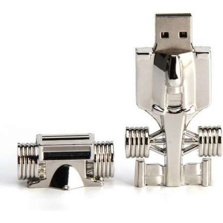 Formule 1 metaal auto usb stick 16gb -1 jaar garantie – A graden klasse chip