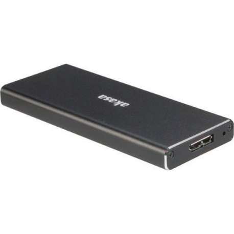 Akasa AK-ENU3M2-BK behuizing voor opslagstations M.2 SDD-behuizing Zwart
