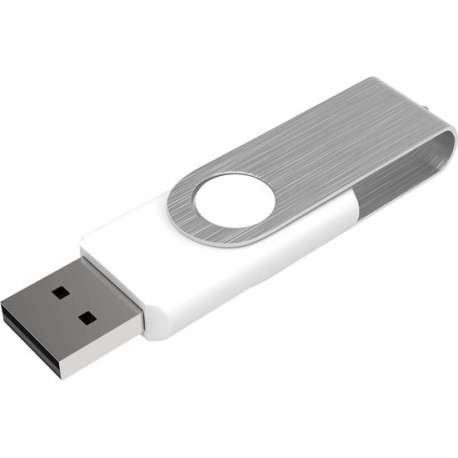 Venditio USB Twister - 32 GB - Wit - 10 stuks