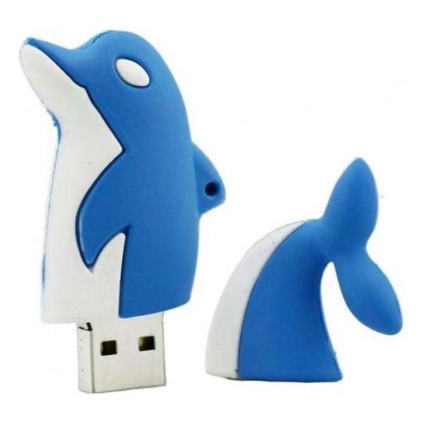 Dolfijn usb stick 8gb -1 jaar garantie – A graden klasse chip