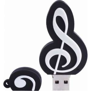 Bladmuziek muzieksleutel usb stick 8gb -1 jaar garantie – A graden klasse chip