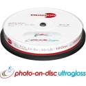 Primeon BD-R DL 50GB/2-8x Cakebox (10 Disc) GLOSSY WATERPROOF Printable