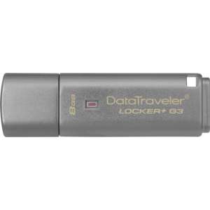 Kingston Locker+ G3 - USB-stick - 8 GB