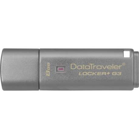 Kingston Locker+ G3 - USB-stick - 8 GB