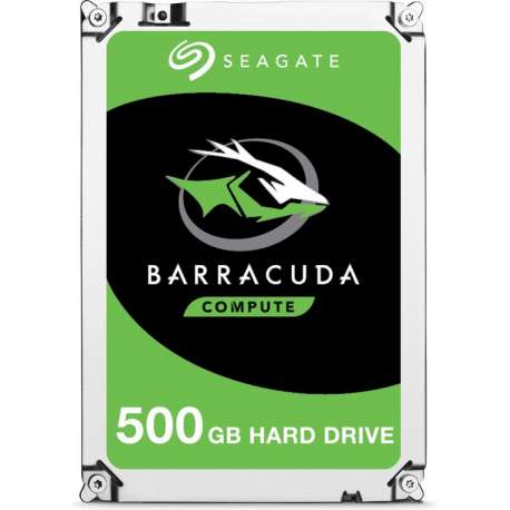 Seagate BarraCuda - Interne harde schijf - 500 GB