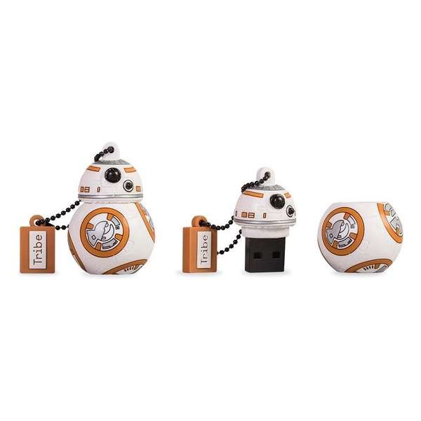 SilverHT 16GB STAR WARS TFA BB-8 16GB USB 2.0 USB-Type-A-aansluiting Multi kleuren USB flash drive