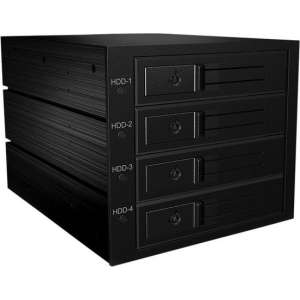 ICY BOX IB-564SSK HDD-behuizing 3.5'' Zwart