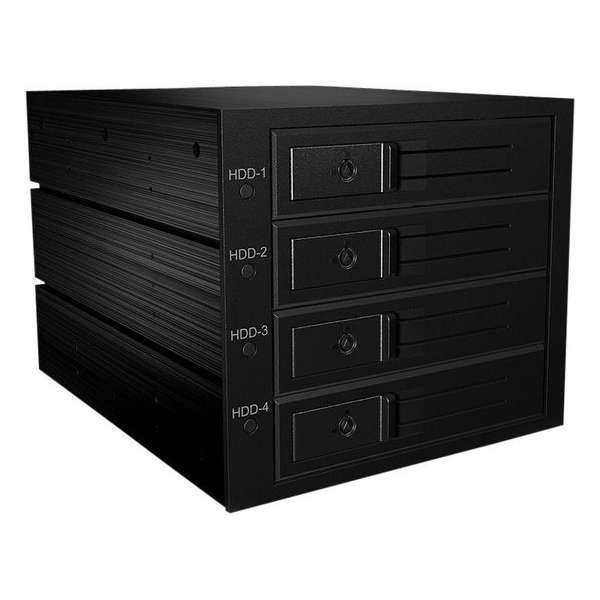 ICY BOX IB-564SSK HDD-behuizing 3.5'' Zwart