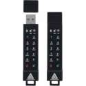 Apricorn Aegis Secure Key 3z USB flash drive 16 GB USB Type-A 3.2 Gen 1 (3.1 Gen 1) Zwart