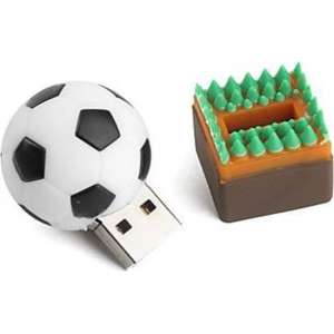 Ulticool USB-stick Voetbal Gras -  16 GB - Sport - Groen