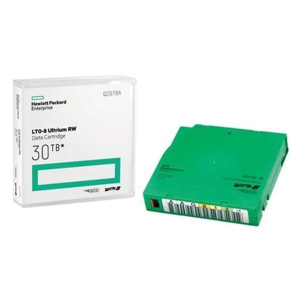 Hewlett Packard Enterprise LTO-8 Ultrium 30TB RW Data Cartridge 12000 GB 1,27 cm