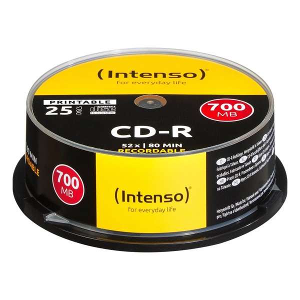 Maxell CD-R 80min/700Mb 25 stuks op spindel - Printable