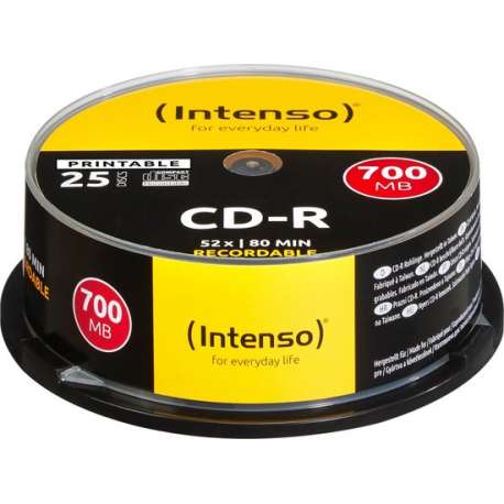 Maxell CD-R 80min/700Mb 25 stuks op spindel - Printable